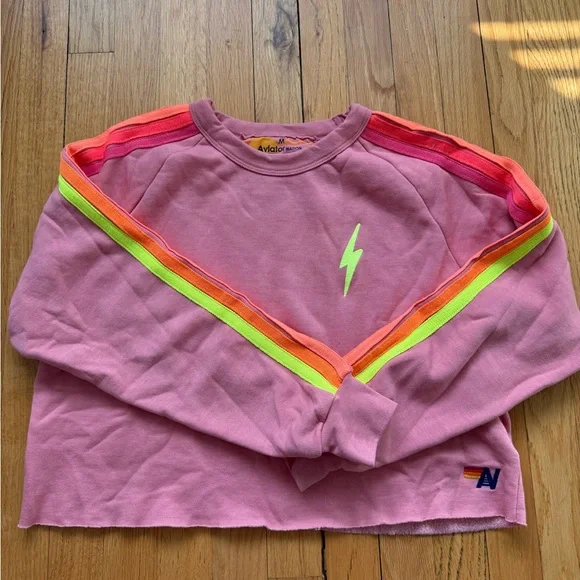 Cropped Aviator Nation Crew - Picture 2 of 5